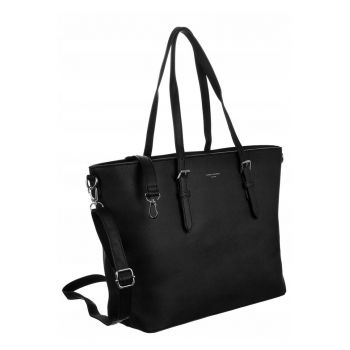 Torebka CM6273 BLACK Tote Skóra ekologiczna