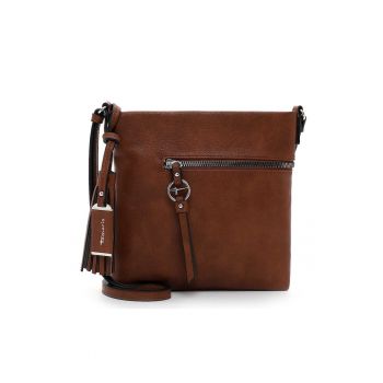 Geanta crossbody din piele ecologica cu accesoriu canaf