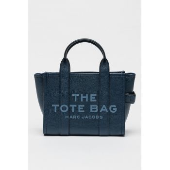 Geanta tote din piele cu logo The Small