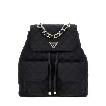 Giully ii flap backpack black