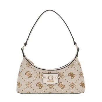 Neda 4g peony logo shoulder bag cream Neda 4g peony logo shoulder bag cream