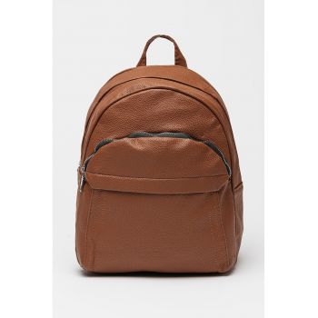 Rucsac de piele ecologica cu aspect texturat