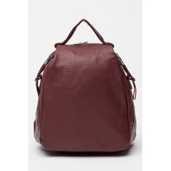Rucsac de piele ecologica cu barete detasabile