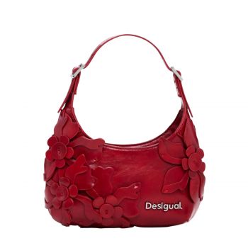 Shiny mini floeal bag
