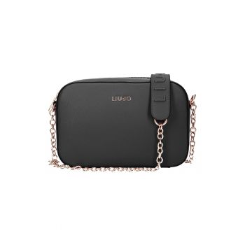 Geanta crossbody cu bareta de lant