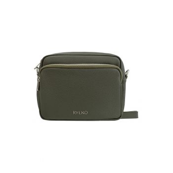 Geanta crossbody de piele cu bareta ajustabila