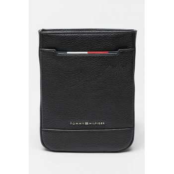 Geanta crossbody de piele ecologica cu aspect maramorat