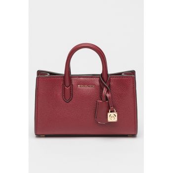 Geanta crossbody din piele cu aspect granulat Scarlett