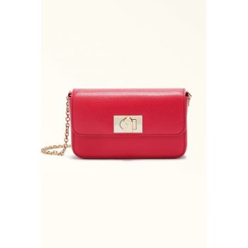 Geanta crossbody din piele cu bareta din lant 1927