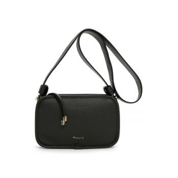 Geanta crossbody din piele ecologica cu detaliu logo