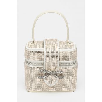 Geanta minaudiere cu cristale Vanity Case