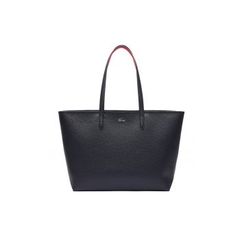 Geanta shopper din piele ecologica cu aspect texturat Anna Petit