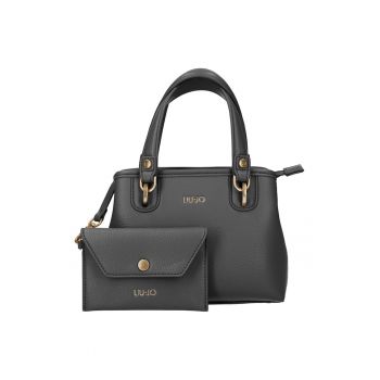 Geanta tote de piele ecologica cu etui detasabil