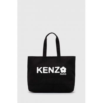 Kenzo poseta Utility Large Tote Bag culoarea negru, FE68SA911F36.99