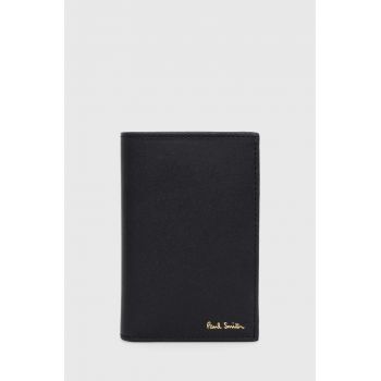 Paul Smith portofel de piele culoarea negru, M1A-4774-BMULTI