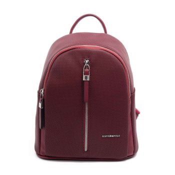 Rucsac texturat din piele ecologica