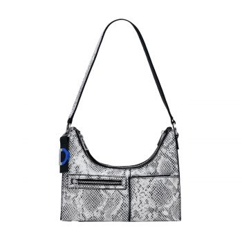 Small detachable two tone bag