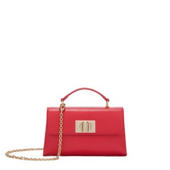 1927 mini crossbody top handle ruby