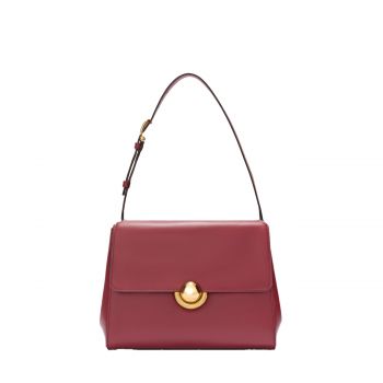 Domus s shoulder bag rubino