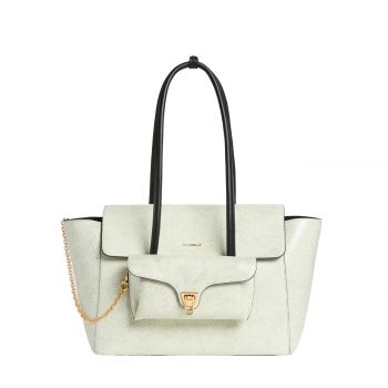 Double beat large - snow / noir