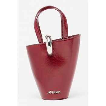 Geanta bucket mica cu model asimetric Bambola