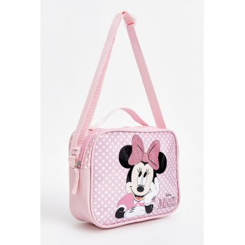 Geanta crossbody cu imprimeu cu Minnie Mouse