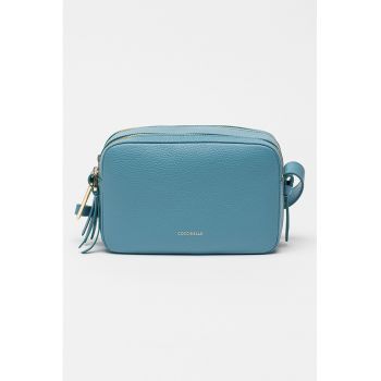 Geanta crossbody de piele cu doua compartimente Malory