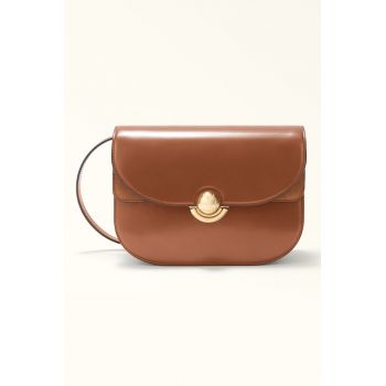Geanta crossbody din piele cu bareta ajustabila