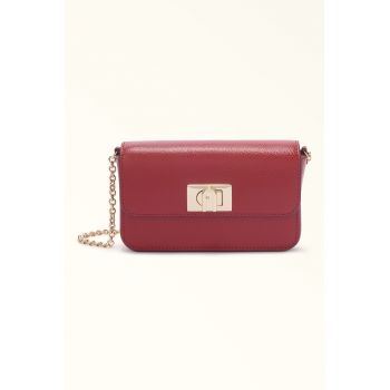 Geanta crossbody din piele cu bareta din lant 1927