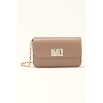 Geanta crossbody din piele cu bareta din lant 1927