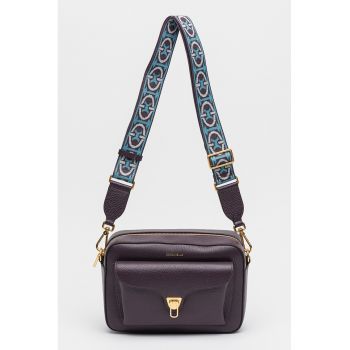 Geanta crossbody din piele cu etui frontal Beat