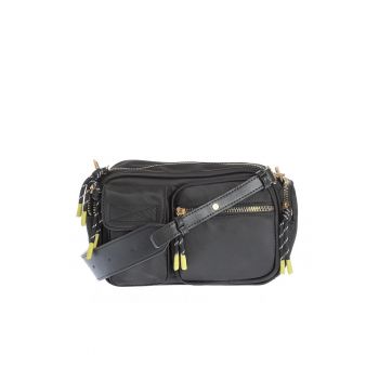 Geanta neagra de umar cu buzunare multiple