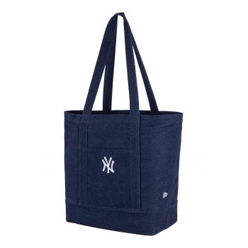 Geanta tote din denim New York Yankees