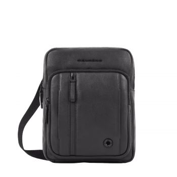 Piquadro charlie leather shoulder bag
