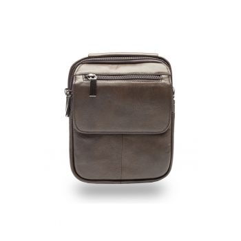 Geanta crossbody din piele naturala Hand Carier