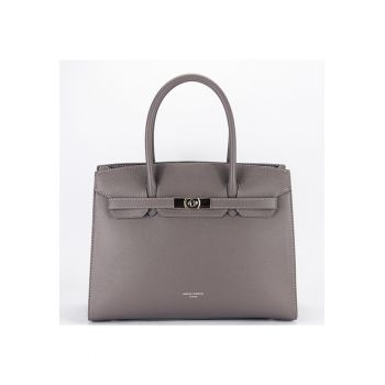Geanta mare gri inchis  CM7391-1 17 18154