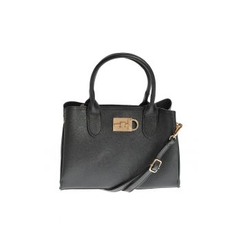 Geanta neagra de umar cu doua manere fixe -  Paris