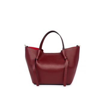 Geanta shopper din piele naturala Veronica