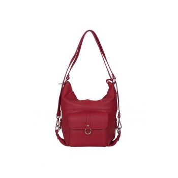 Geanta tip rucsac din piele Monty