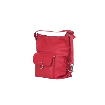 Geanta tip rucsac din piele Monty
