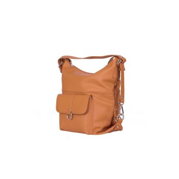 Geanta tip rucsac din piele Monty