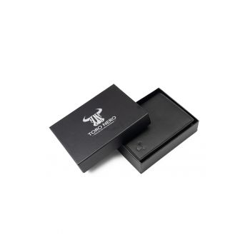 Portofel barbati din piele naturala negru Veres - protectie RFID