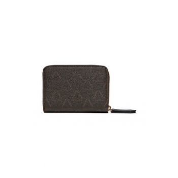 Portofel dama  negru - plastic - mare