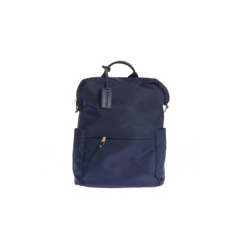 Rucsac bleumarin cu buzunare laterale