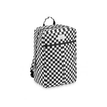 Rucsac de voiaj  alb-negru - 40x20x25 cm - 20L - pentru avion