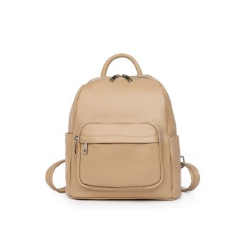 Rucsac din piele naturala - Vicenzo - 28x25x12cm