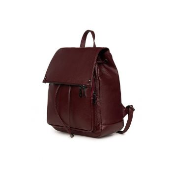 Rucsac piele naturala Jimmy maro