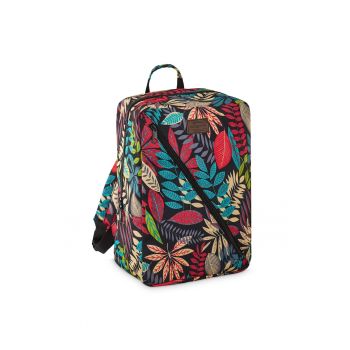Rucsac voiaj -  multicolor - 40x20x25 cm - 20L - pentru avion