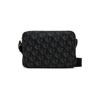 Geanta barbati -  material textil - negru