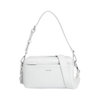 Geanta crossbody de piele ecologica cu bareta detasabila